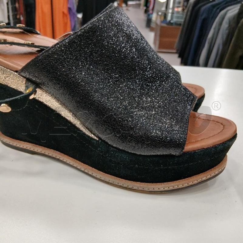 SCARPE D CAFENOIR SABOT ZEPPA SCAM GLITTER  | Mercatino dell'Usato Roma viale tirreno 3