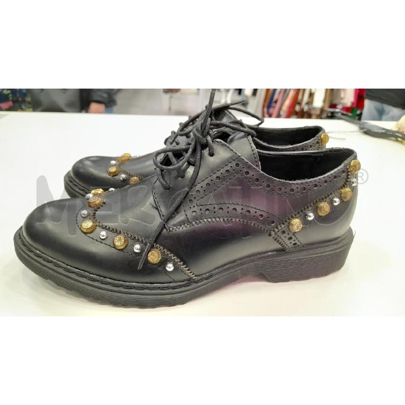 SCARPE D CULT STRINGATE NE BORCHIETTE GR DOR  | Mercatino dell'Usato Roma viale tirreno 3