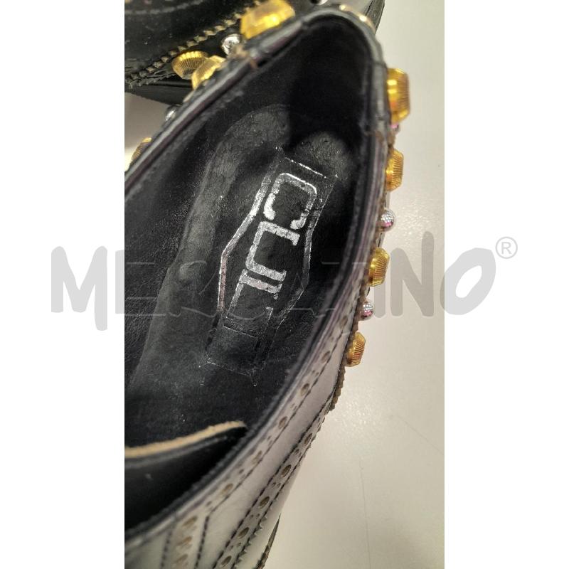 SCARPE D CULT STRINGATE NE BORCHIETTE GR DOR  | Mercatino dell'Usato Roma viale tirreno 4