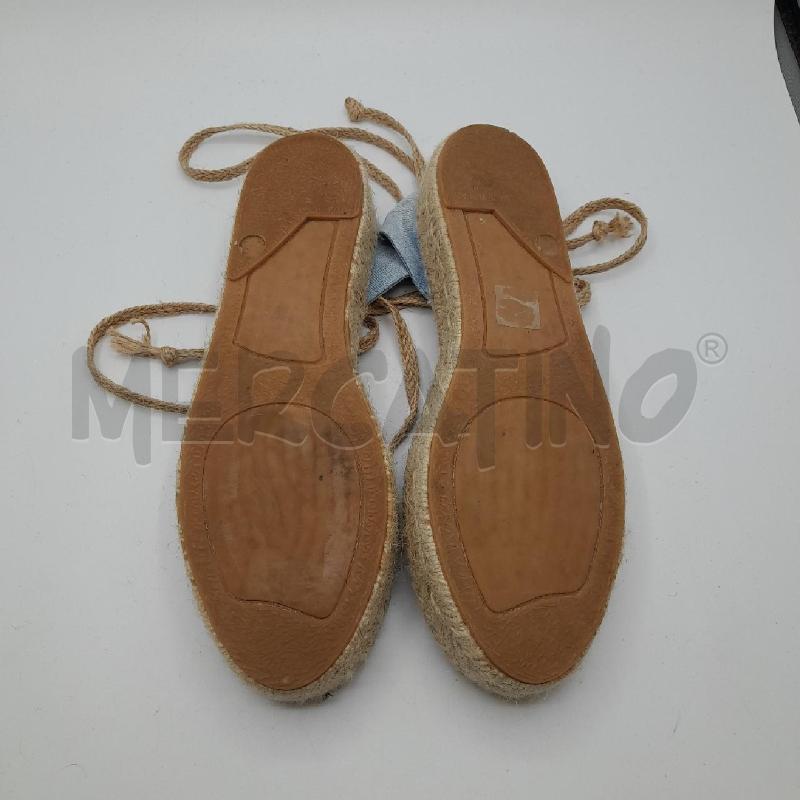 SCARPE D DIESEL DENIM CHIARO LACCI  | Mercatino dell'Usato Roma viale tirreno 5