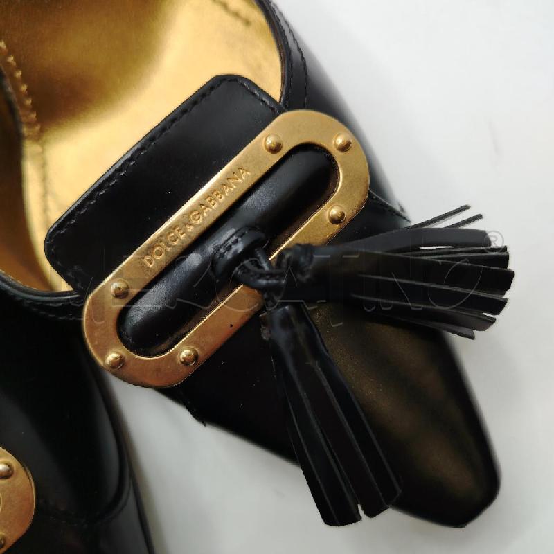SCARPE D DOLCE&GABBANA NERO SCATOLA | Mercatino dell'Usato Roma viale tirreno 5