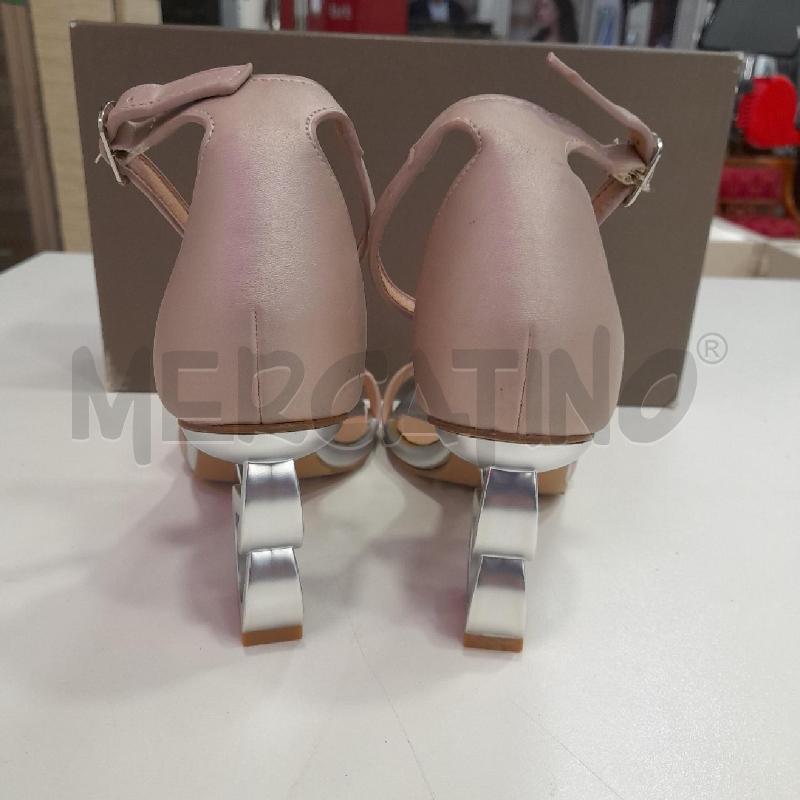 SCARPE D EXE RS ARGENTO CERCHI INCROCIATI SCAT  | Mercatino dell'Usato Roma viale tirreno 2