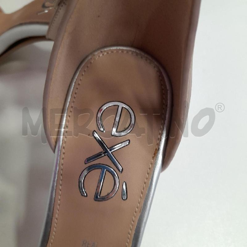 SCARPE D EXE RS ARGENTO CERCHI INCROCIATI SCAT  | Mercatino dell'Usato Roma viale tirreno 4