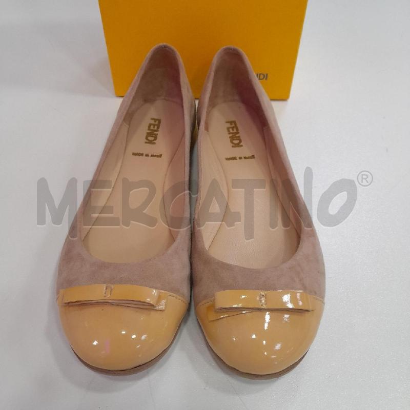 SCARPE D FENDI BALLERINA BE SCAM SCAT1 | Mercatino dell'Usato Roma viale tirreno 2