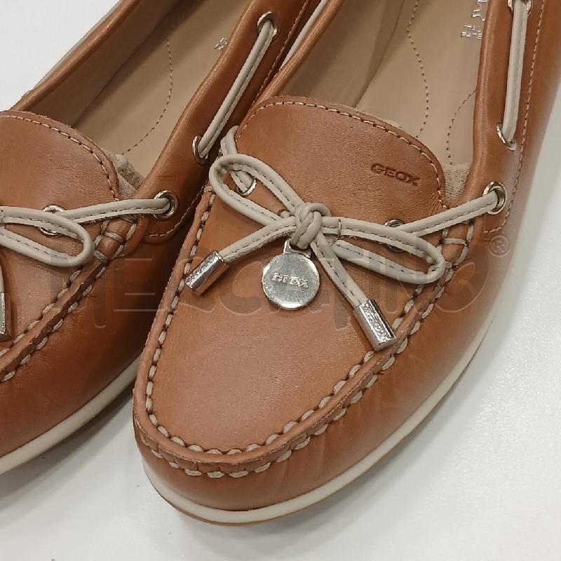 SCARPE D GEOX MOCASSINI MA CHIARO SCAT | Mercatino dell'Usato Roma viale tirreno 2