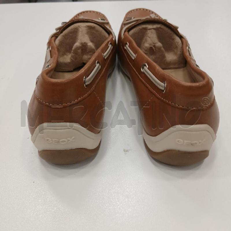 SCARPE D GEOX MOCASSINI MA CHIARO SCAT | Mercatino dell'Usato Roma viale tirreno 3