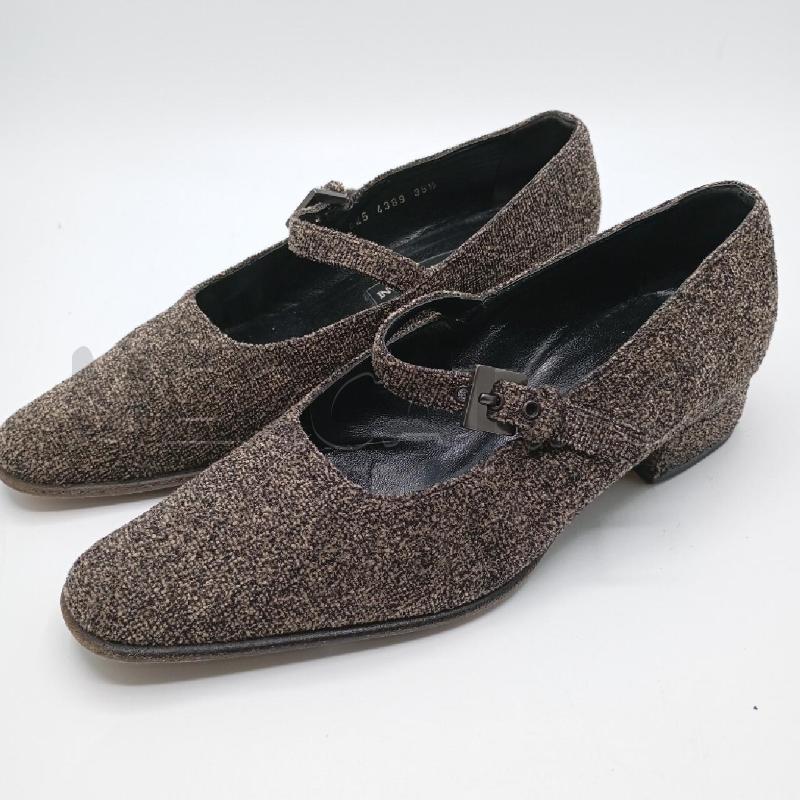 SCARPE D GIORGIO ARMANI GR NE PUNTINATE FIBBIA LATYERALE  | Mercatino dell'Usato Roma viale tirreno 1