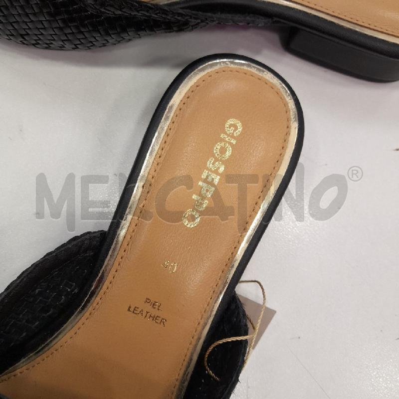 SCARPE D GIOSEPPO NE SABOT PUNTA INTRECCI | Mercatino dell'Usato Roma viale tirreno 4