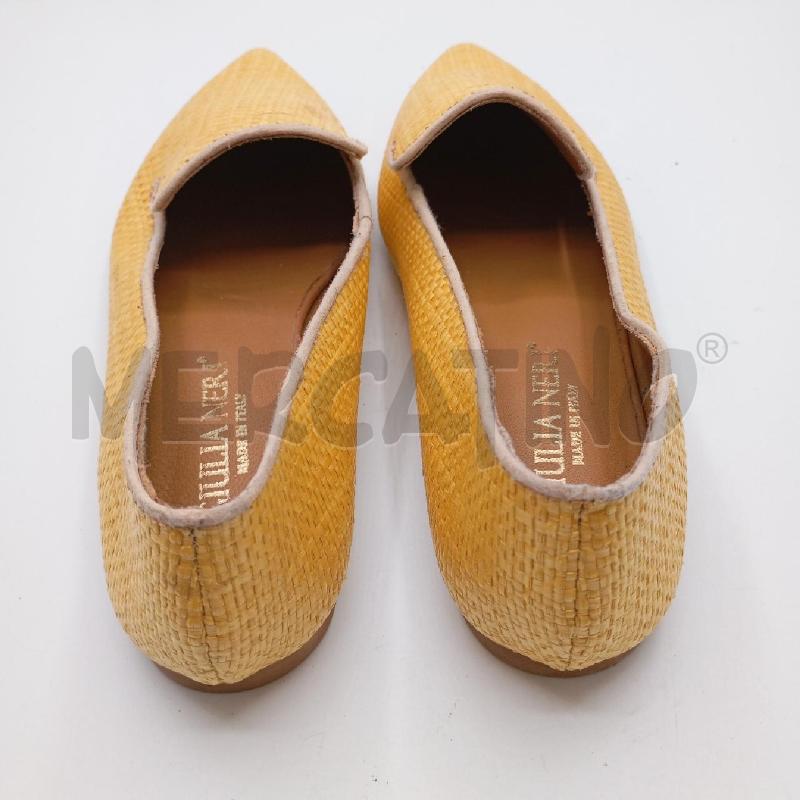 SCARPE D GIULIA NERI PUNTA PAGLIA INTRECCI | Mercatino dell'Usato Roma viale tirreno 2