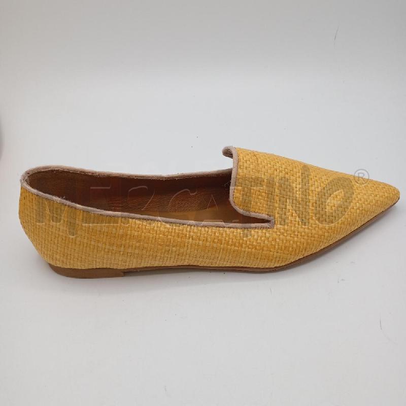 SCARPE D GIULIA NERI PUNTA PAGLIA INTRECCI | Mercatino dell'Usato Roma viale tirreno 3
