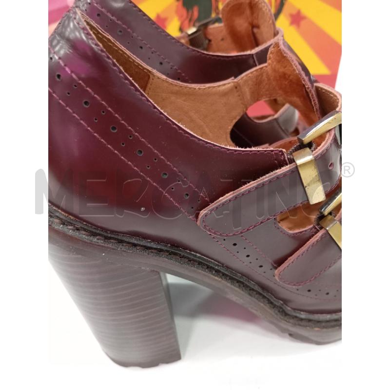SCARPE D JEFFERY CAMPBELL BORDEAUX SCATOLA  | Mercatino dell'Usato Roma viale tirreno 5