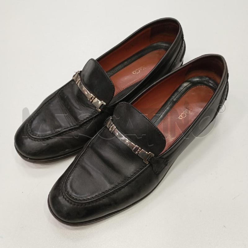 SCARPE D MAX&CO NE MOCASSINI PLACCA GR PUNTA  | Mercatino dell'Usato Roma viale tirreno 1
