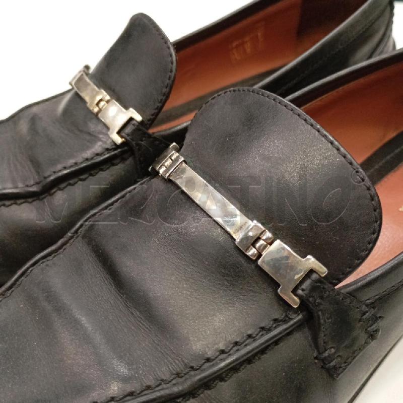 SCARPE D MAX&CO NE MOCASSINI PLACCA GR PUNTA  | Mercatino dell'Usato Roma viale tirreno 2