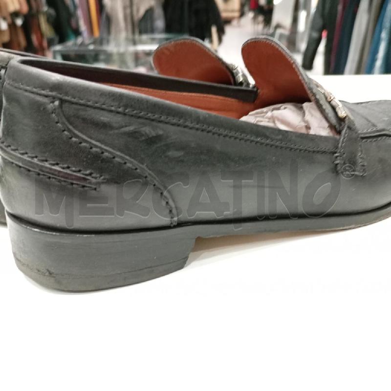 SCARPE D MAX&CO NE MOCASSINI PLACCA GR PUNTA  | Mercatino dell'Usato Roma viale tirreno 4