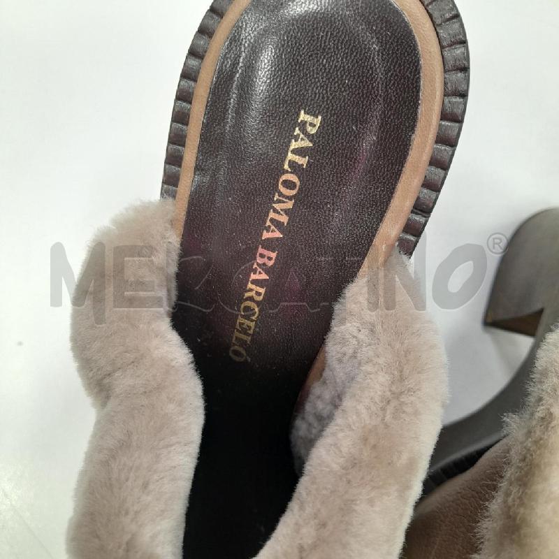 SCARPE D PALOMA BARCELO MA SABOT TACCO PLATFOARM ECOPELL/C | Mercatino dell'Usato Roma viale tirreno 4
