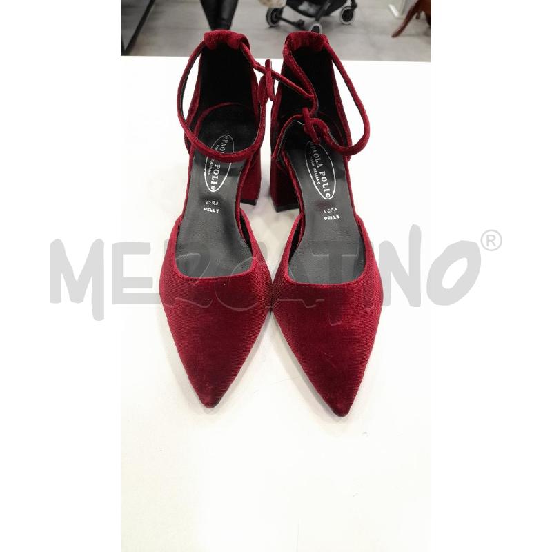 SCARPE D PAOLA POLI BORDEAUX VELL  | Mercatino dell'Usato Roma viale tirreno 1