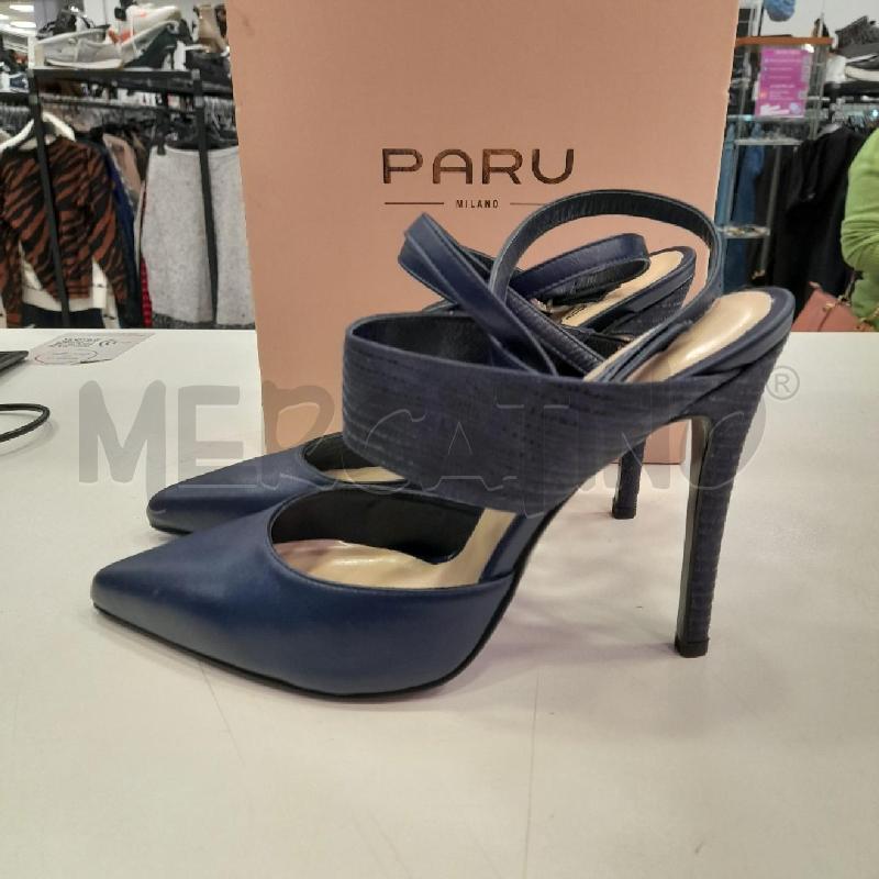 SCARPE D PARU BL PUNTA FASCIA COLLO SCATOLA | Mercatino dell'Usato Roma viale tirreno 3