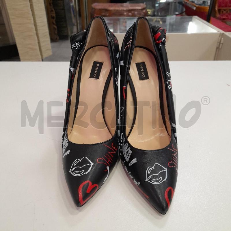 SCARPE D PINKO NE SCRITTE BI RSS  | Mercatino dell'Usato Roma viale tirreno 1