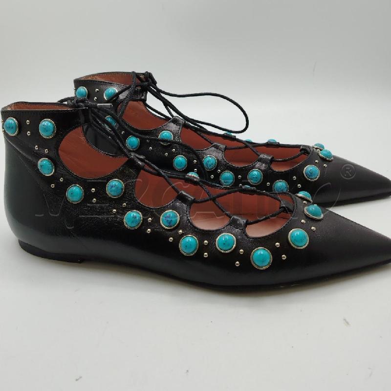 SCARPE D PRETTY BALLERINAS PUNTA NE TONDI TURCHESI  | Mercatino dell'Usato Roma viale tirreno 4