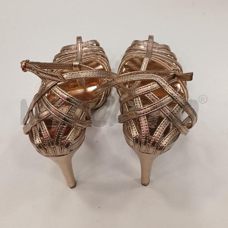 SCARPE D PRIMADONNA RS METALLIZATE FASCE  | Mercatino dell'Usato Roma viale tirreno 4