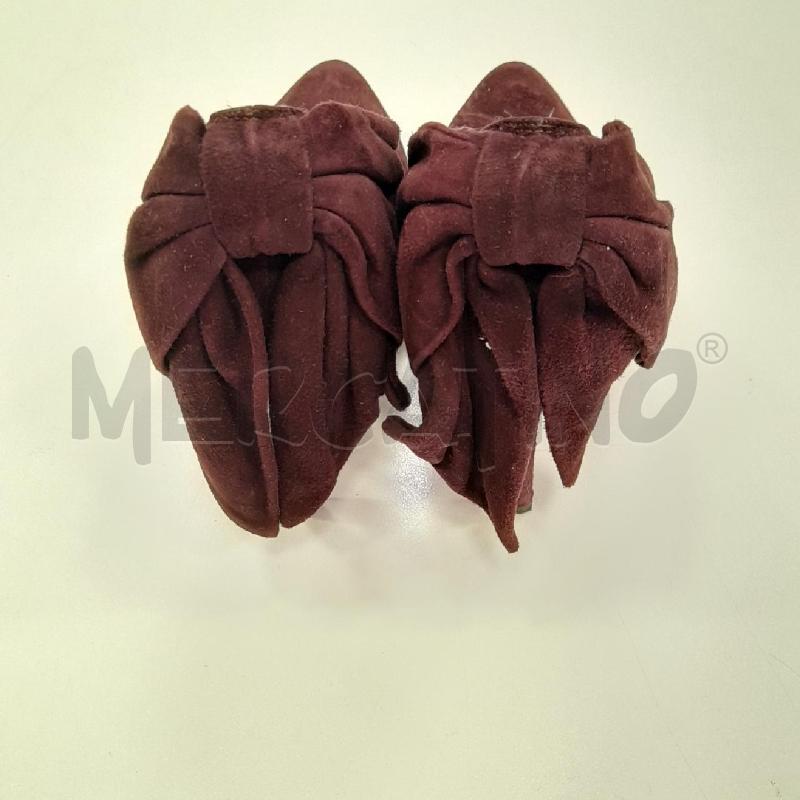 SCARPE D PURA LOPEZ BORDEAUX SCAM FIOCCO RETRO | Mercatino dell'Usato Roma viale tirreno 3