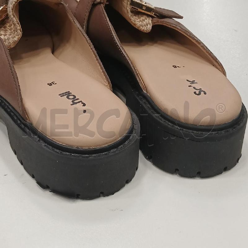 SCARPE D SCHOOL SABOT INTRECCI  | Mercatino dell'Usato Roma viale tirreno 3