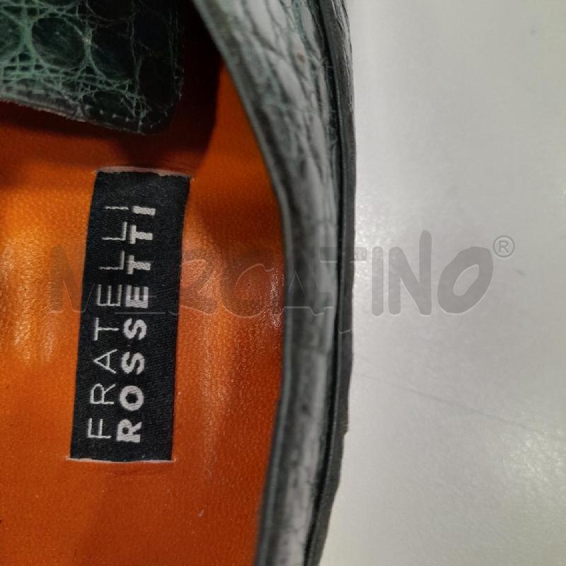 SCARPE D STRINGATE FRATELLI ROSSETTI COCCO VE  | Mercatino dell'Usato Roma viale tirreno 3