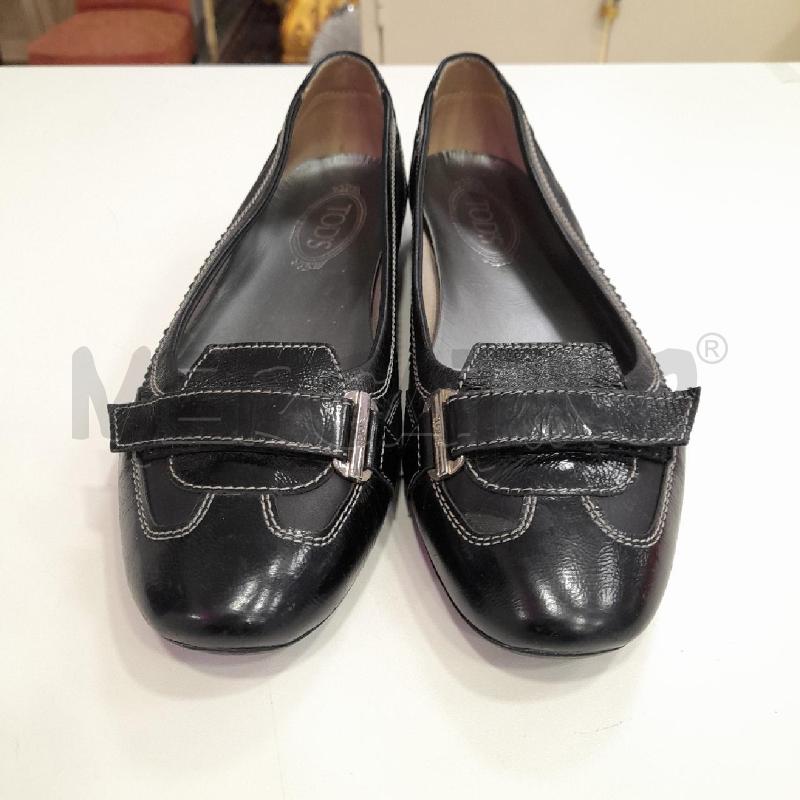 SCARPE D TODS BALLERINA NE CUCITURE GR  | Mercatino dell'Usato Roma viale tirreno 1