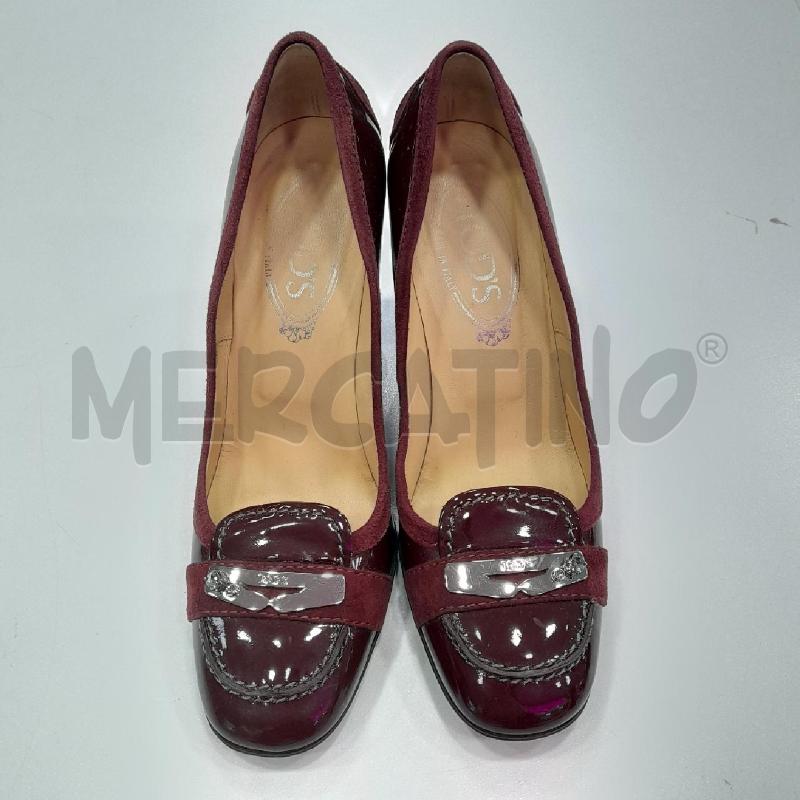 SCARPE D TODS BORDEAUX LUCIDE  | Mercatino dell'Usato Roma viale tirreno 2