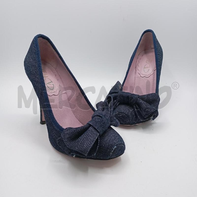 SCARPE D VALENTINO BL JEANSATE | Mercatino dell'Usato Roma viale tirreno 1