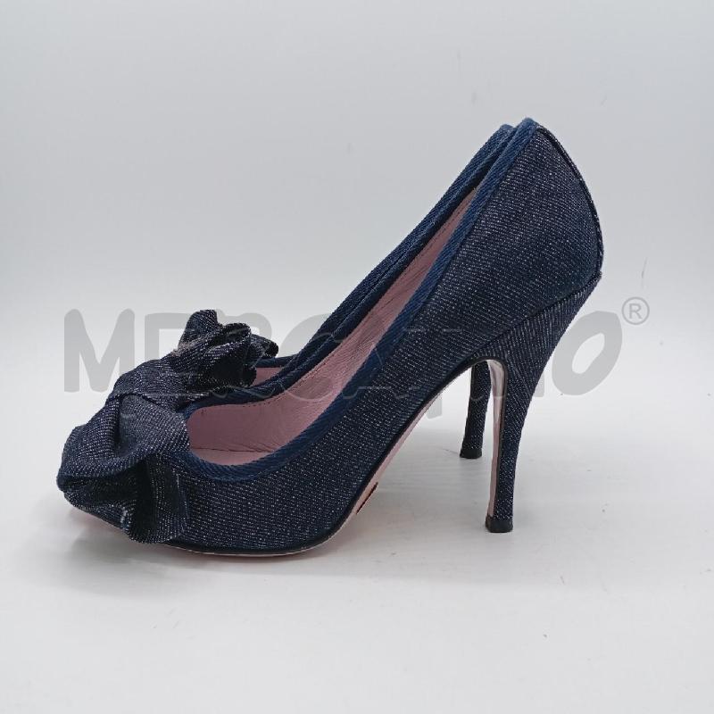 SCARPE D VALENTINO BL JEANSATE | Mercatino dell'Usato Roma viale tirreno 4