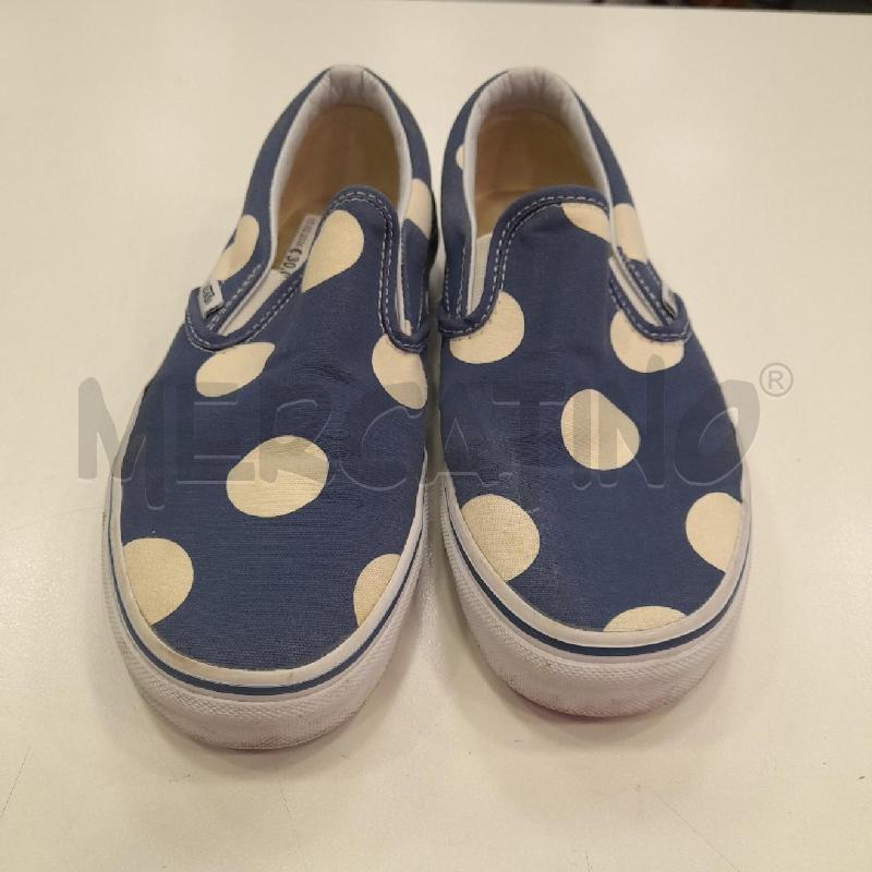 SCARPE D VANS BL POIS BI SLIP ON  | Mercatino dell'Usato Roma viale tirreno 1