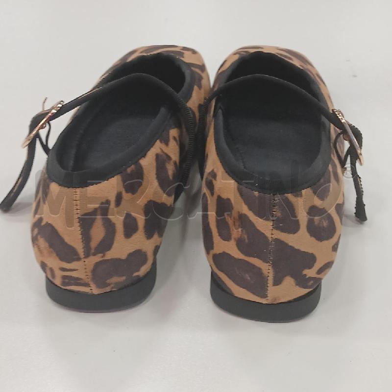 SCARPE D ZARA BALLERINA PUNTA SQUADRATA LEOP  | Mercatino dell'Usato Roma viale tirreno 3