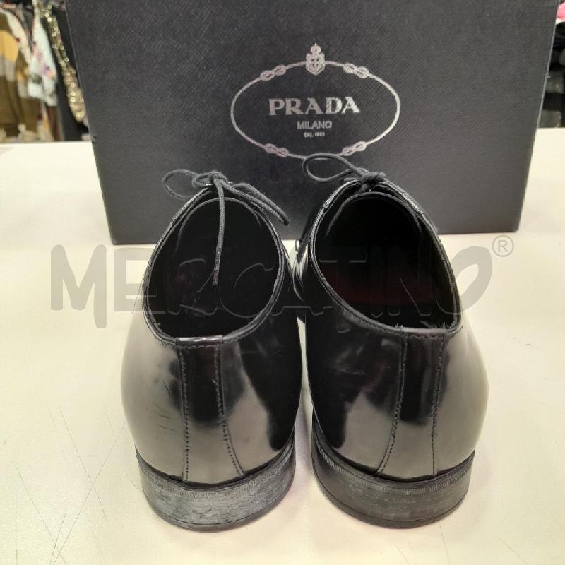 SCARPE PRADA STRINGATE NE SCAT  | Mercatino dell'Usato Roma viale tirreno 2