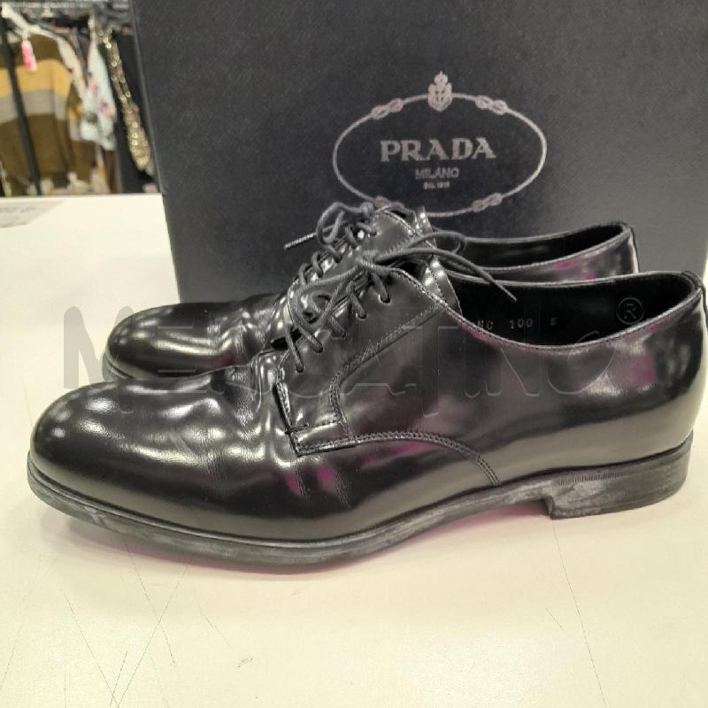 SCARPE PRADA STRINGATE NE SCAT  | Mercatino dell'Usato Roma viale tirreno 3
