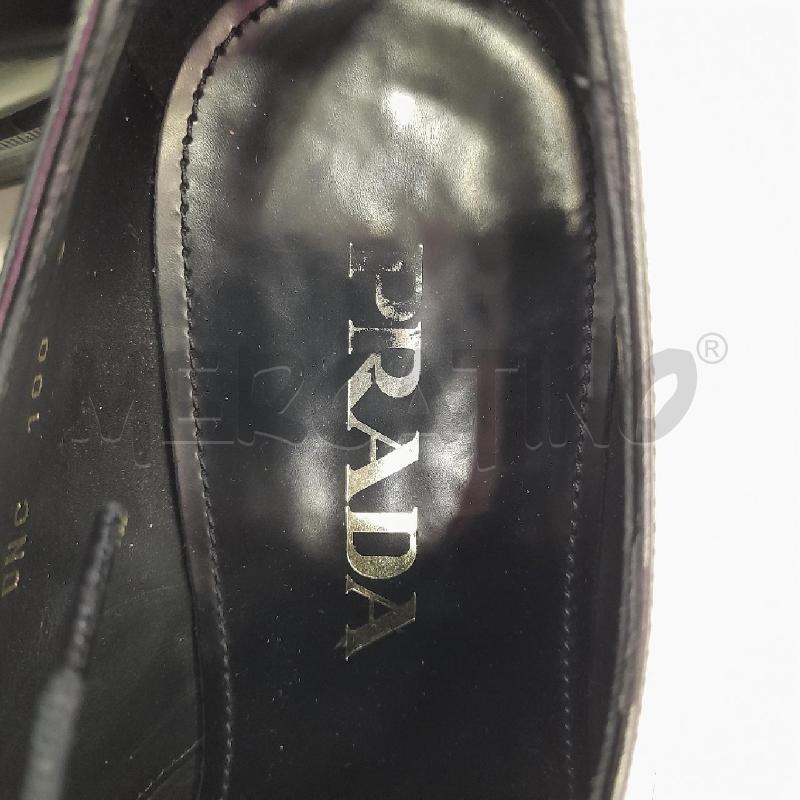 SCARPE PRADA STRINGATE NE SCAT  | Mercatino dell'Usato Roma viale tirreno 4