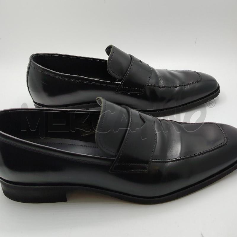 SCARPE U BOGGI NERO LUCIDO | Mercatino dell'Usato Roma viale tirreno 3