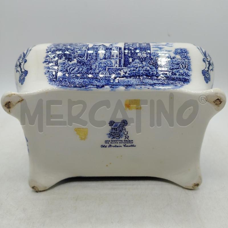SCATOLA CER INGLESE DEC AZZ | Mercatino dell'Usato Roma viale tirreno 5