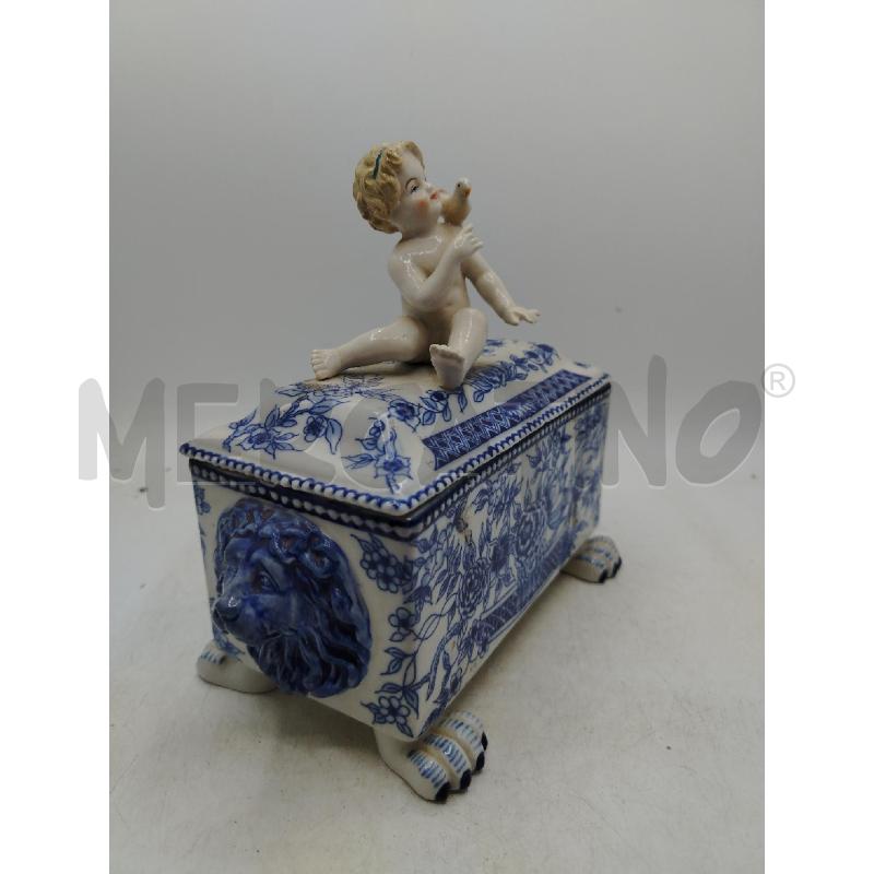 SCATOLA CER PUTTO PIEDI LEONINI | Mercatino dell'Usato Roma viale tirreno 5
