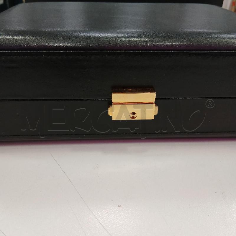 SCATOLA DEL TEMPO ASTUCCIO 8 OROLOGI NERO | Mercatino dell'Usato Roma viale tirreno 2