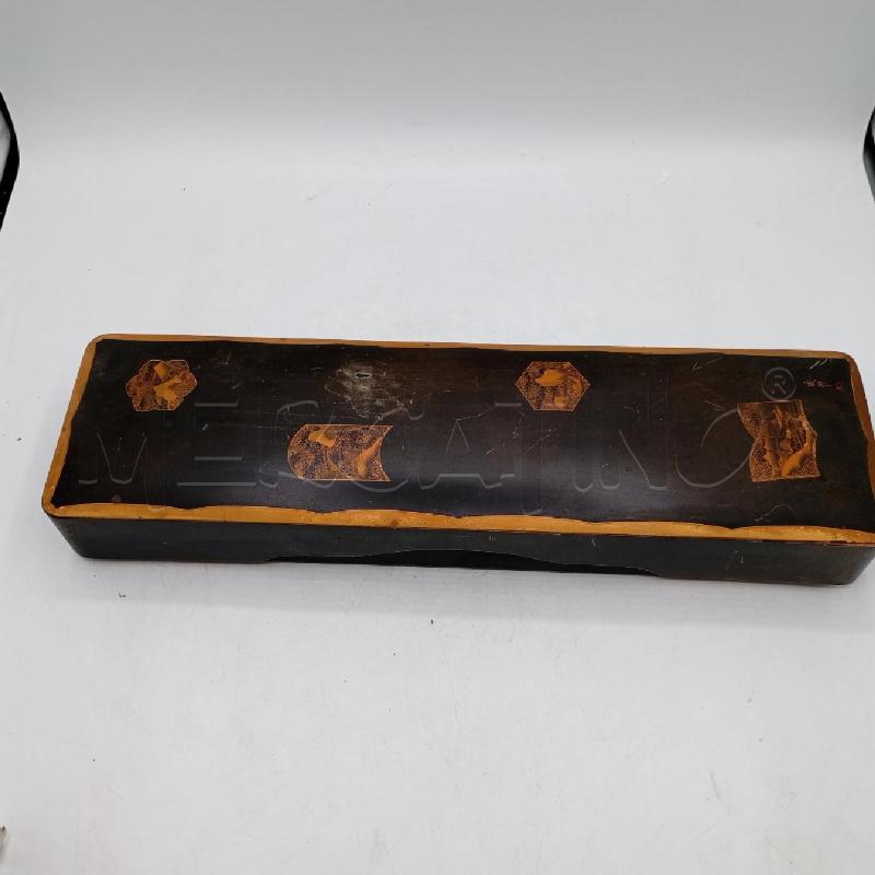 SCATOLA ORIENTALE LACCATA GIAPPONE DA RIV  | Mercatino dell'Usato Roma viale tirreno 1