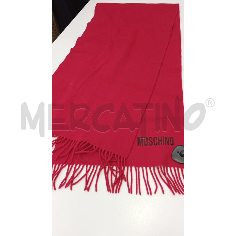 SCIARPA D MOSCHINO ROSSA  | Mercatino dell'Usato Roma viale tirreno 1