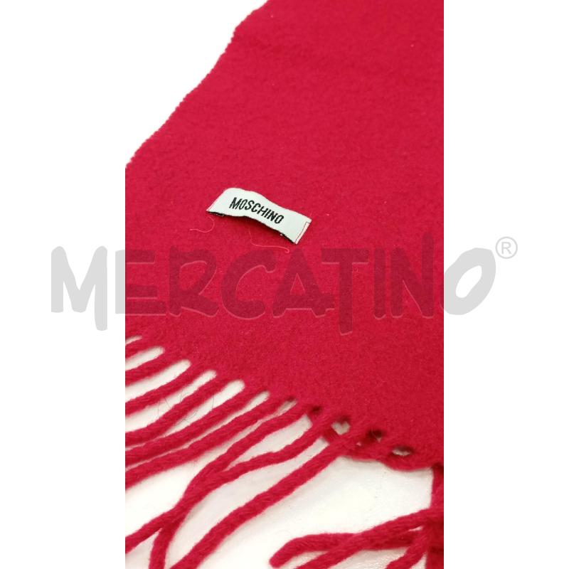 SCIARPA D MOSCHINO ROSSA  | Mercatino dell'Usato Roma viale tirreno 2