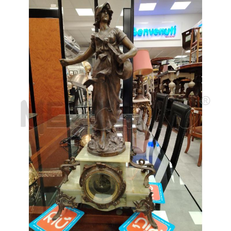 SCULTURA BRONZO AUGUSTE MOREAU | Mercatino dell'Usato Roma viale tirreno 1