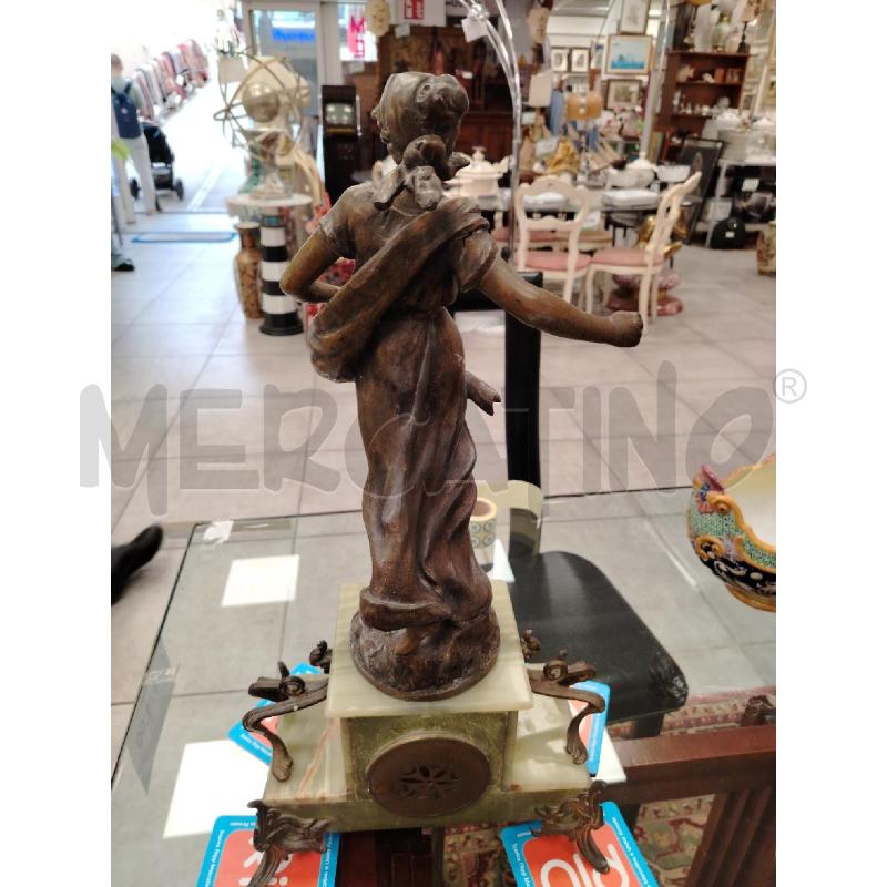 SCULTURA BRONZO AUGUSTE MOREAU | Mercatino dell'Usato Roma viale tirreno 5