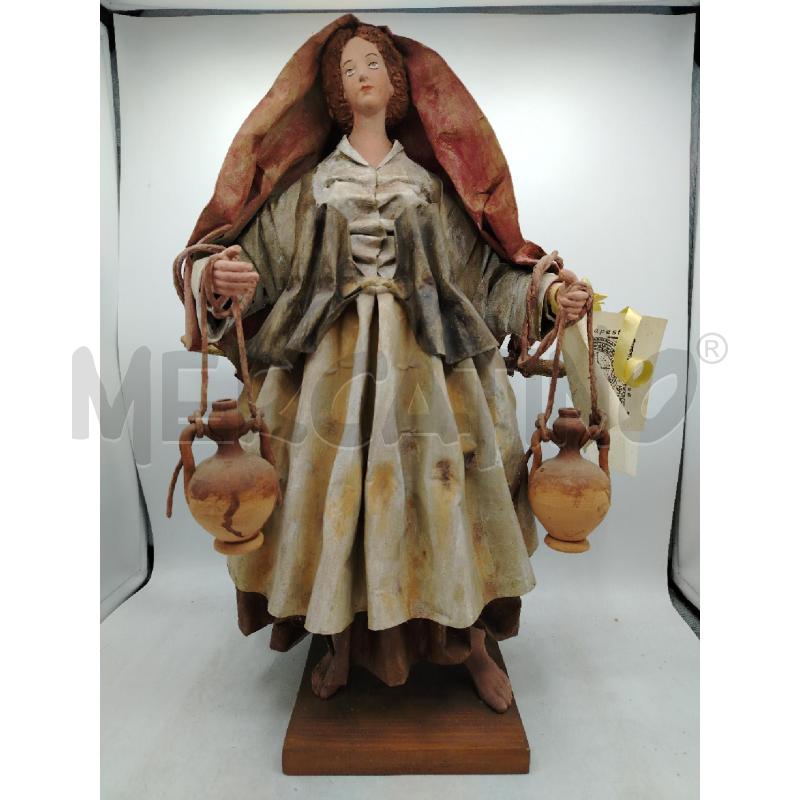 SCULTURA CARTA PESTA DONNA ACQUAIOLA | Mercatino dell'Usato Roma viale tirreno 1