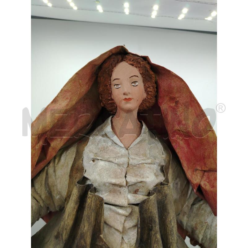 SCULTURA CARTA PESTA DONNA ACQUAIOLA | Mercatino dell'Usato Roma viale tirreno 2