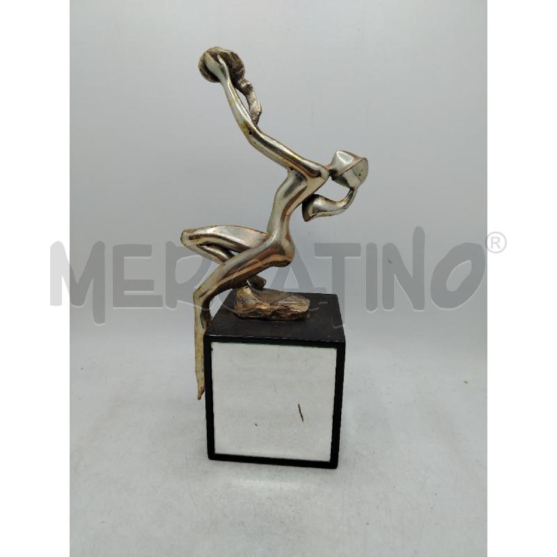 SCULTURA OTTAVIANI DANZATRICE BASE SPECCHIO | Mercatino dell'Usato Roma viale tirreno 1