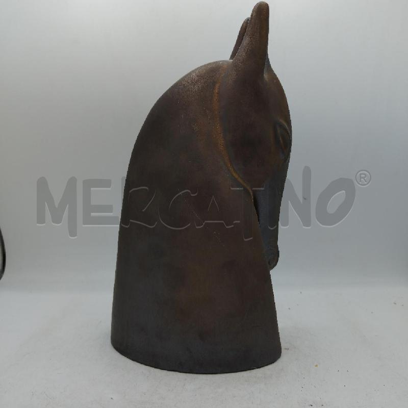 SCULTURA TESTA CAVALLO IKEA ANNI 80 ANETTE EDMARK | Mercatino dell'Usato Roma viale tirreno 3