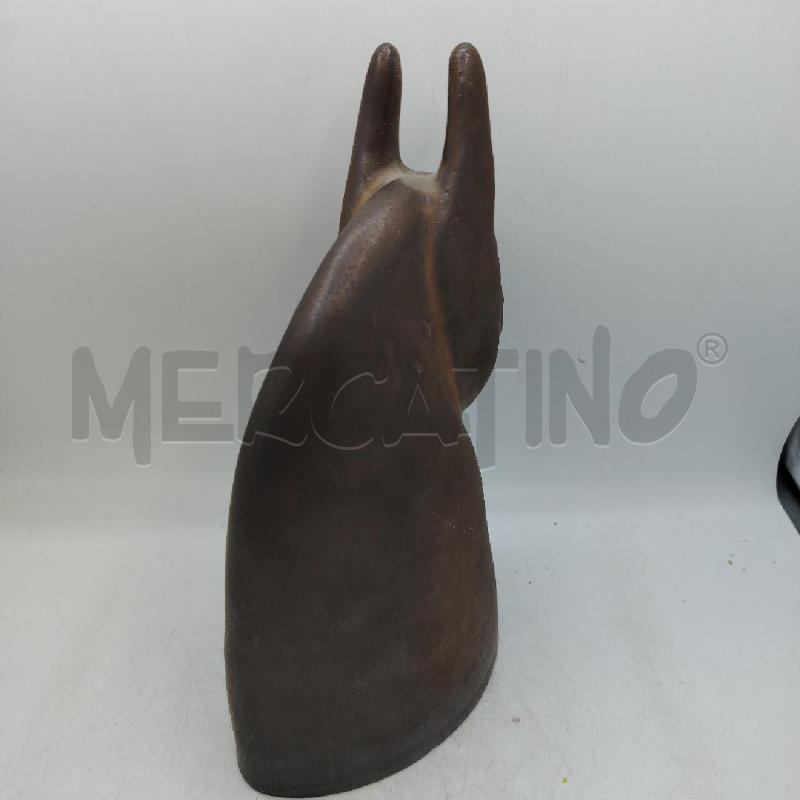 SCULTURA TESTA CAVALLO IKEA ANNI 80 ANETTE EDMARK | Mercatino dell'Usato Roma viale tirreno 4